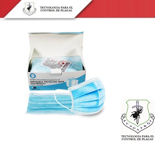 CUBRE BOCAS TRICAPA (CAJA)